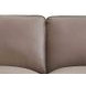 Arden Taupe Leather 60" Loveseat