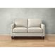 Arden Vanilla Leather 60" Loveseat