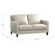 Arden Vanilla Leather 60" Loveseat