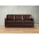 Arden Chestnut Leather 86" Sofa