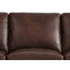 Arden Chestnut Leather 86" Sofa