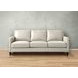 Arden Vanilla Leather Living Room Set