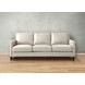 Arden Vanilla Leather 86" Sofa