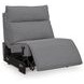 Modmax II Salt and Pepper Performance Fabric 7 Piece Modular Power Reclining Sectional with USB Charging
