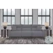 Modmax Salt And Pepper Performance Fabric Power Reclining Sofa Sectional