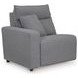 ModMax II Salt and Pepper Performance Fabric 7 Piece Modular Power Reclining Sectional with USB Charging