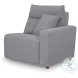 Modmax Salt And Pepper Performance Fabric Power Reclining Sectional