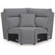 ModMax II Salt and Pepper Performance Fabric 7 Piece Modular Power Reclining Sectional with USB Charging
