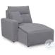 Modmax Salt And Pepper Performance Fabric Power Reclining Sectional