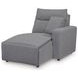 ModMax II Salt and Pepper Performance Fabric 7 Piece Modular Power Reclining Sectional with USB Charging