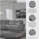 Modmax Salt And Pepper Performance Fabric 5 Piece Power Reclining Sectional