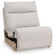 Modmax II Stone Performance Fabric Modular Power Reclining Sectional