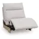 Modmax II Stone Performance Fabric 6 Piece Modular Power Reclining Sectional with Storage Console and USB Charging