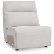 Modmax II Stone Performance Fabric Modular Power Reclining Sofa with USB Charging