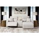 Modmax II Stone Performance Fabric 3 Piece Modular Power Reclining Sectional with Chaise and USB Charging