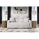 Modmax II Stone Performance Fabric 2 Piece Modular Power Reclining Sectional Loveseat with USB Charging