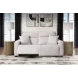 Modmax II Stone Performance Fabric 2 Piece Modular Power Reclining Sectional Loveseat with USB Charging