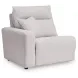 Modmax II Stone Performance Fabric Modular Power Reclining Sofa with USB Charging