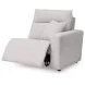 Modmax II Stone Performance Fabric Modular Power Reclining Sofa with USB Charging