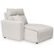 Modmax II Stone Performance Fabric 6 Piece Modular Power Reclining Sectional with Storage Console and USB Charging