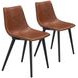 Daniel Vintage Brown Dining Chair Set Of 2