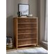 Nordhaven Clear Maple Poster Bedroom Set