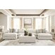 Stonecroft Manor Snowstone 4 Piece Modular Sectional Chaise with Pillows