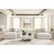 Stonecroft Manor Snowstone 4 Piece Modular Sectional Chaise with Pillows