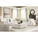Stonecroft Manor Snowstone 5 Piece Modular Sectional with Pillows