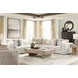 Stonecroft Manor Snowstone 5 Piece Modular Sectional with Pillows