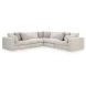 Stonecroft Manor Snowstone Modular Sectional