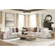 Stonecroft Manor Snowstone 5 Piece Modular Sectional with Pillows