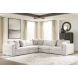 Stonecroft Manor Snowstone Modular Sectional