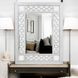 Varian Antique Platinum Rectangular Wall Mirror