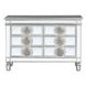 Varian Antique Platinum 6 Drawer Server