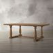 Bernard Weathered Oak 84" Rectangular Dining Table
