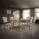 Bernard Weathered Oak 84" Rectangular Dining Table