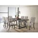 Bernard Weathered Gray Oak 84" Rectangular Dining Table