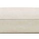 Lachlan Vanilla Leather Upholstered Rectangular Ottoman