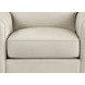 Lachlan Vanilla Leather Upholstered Accent Chair