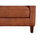 Lachlan Nutmeg Leather 60" Loveseat