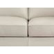 Lachlan Vanilla Leather 60" Loveseat