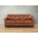 Lachlan Nutmeg Leather 84" Sofa