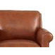 Lachlan Nutmeg Leather 84" Sofa