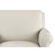 Lachlan Vanilla Leather 84" Sofa
