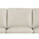 Lachlan Vanilla Leather 84" Sofa