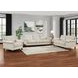 Lachlan Vanilla Leather 84" Sofa