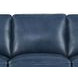 Lachlan Navy Leather 84" Sofa