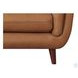 Sorella Cinnamon Leather 70" Loveseat