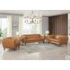 Sorella Cinnamon Leather 70" Loveseat